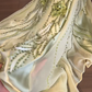 Vintage Green Beading Prom Party Dress Evening Dress Birthday Outfit  cg26362