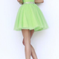 Luxurious White Cute Homecoming Dresses Beading Cap Sleeves Homecoming Dress,Cute Dress cg1390