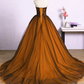 Beautiful Tulle A-Line Ball Gown Sweet 16 Party Dress, Long Prom Dress   cg10885