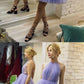 Unique A-Line Halter Backless Pleated Lavender Tulle Homecoming Dress,Formal Homecoming Dress cg1122