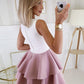 Cute lace short dress homecoming dress   cg11891