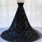Black Tulle Long Prom Dress Evening Dress   cg11971