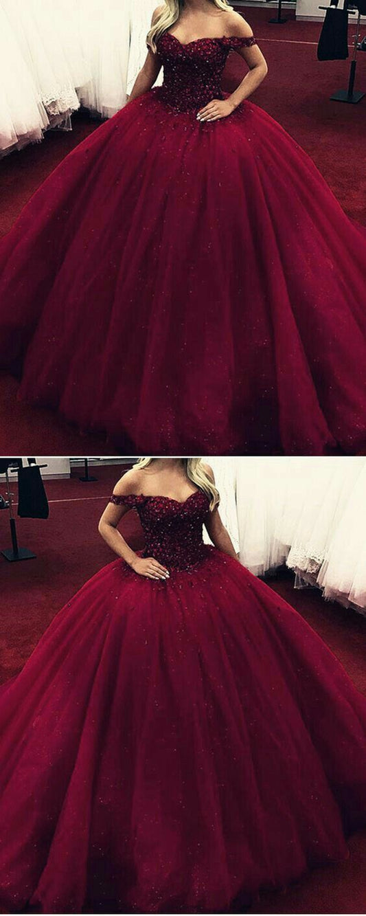 Elegant A-Line Long Prom Dress ball  gown  cg12014