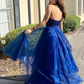Newest Halter A-Line Prom Dresses,Long Prom Dresses   cg12357