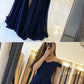 Lace Appliques Off Shoulder Long Chiffon prom Dresses  cg1244