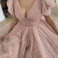 Pink Bling Bling Tulle Prom Dress , Charming Prom Dress   cg13422