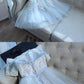 A-Line Off Shoulder Tulle Homecoming Dresses With Appliques cg1425