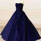 ball gown satin prom dresses long evening gown   cg14960