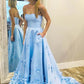 Satin Sweetheart Sweep Train Prom Dresses cg1564