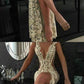 Custom Charming Lace Prom Dress,Sexy Deep V-Neck Evening Dress  cg1568