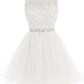 Short Homecoming Dresses Tulle Homecoming Dress    cg16078