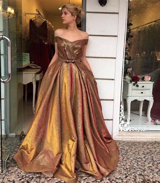 Long A Line Evening Dress Prom Dress   cg16100