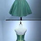 A-Line Sweetheart Green Tulle Homecoming Dresses With Lace Up Back cg1629