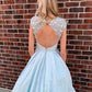 Charming Appliques A-Line Prom Dresses,Long Prom Dresses,Cheap Prom Dresses   cg17051