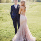 Gorgeous Mermaid Pink Long Prom Dress    cg17111