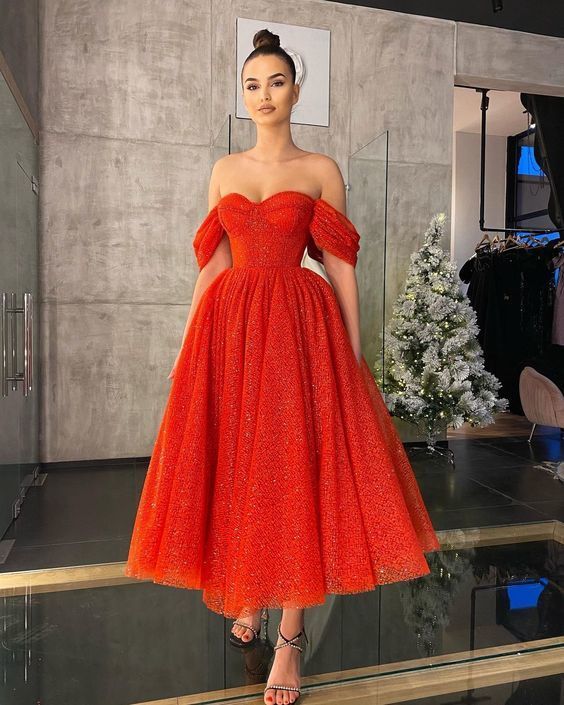 Off The Shoulder shiny prom dress , charming prom dress    cg17140