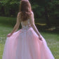 Princess Pink Long Dress for Prom or Formals    cg17190