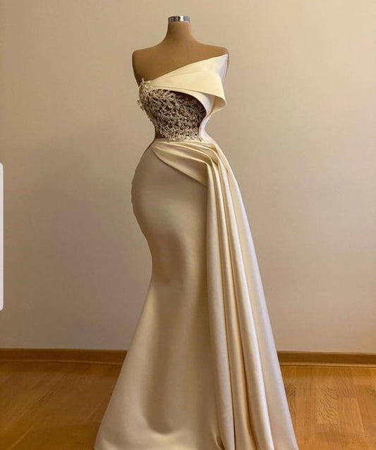 Off shoulder ivory ball gown with cape, bridal gown, bridal gown, long ivory engagement dress, African clothing for women, prom dress   cg17230