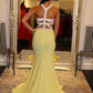 Elegant O-Neck A-Line Prom Dresses,Long Prom Dresses,Cheap Prom Dresses   cg17560
