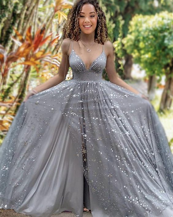 SPARKLY STARS SEQUINS PROM DRESSES   cg17885