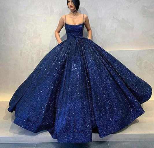 Fashion Royal Blue Long Evening Dresses Evening Dresses Prom Dress   cg18214