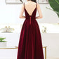 BURGUNDY VELVET SHORT PROM DRESS    cg19031