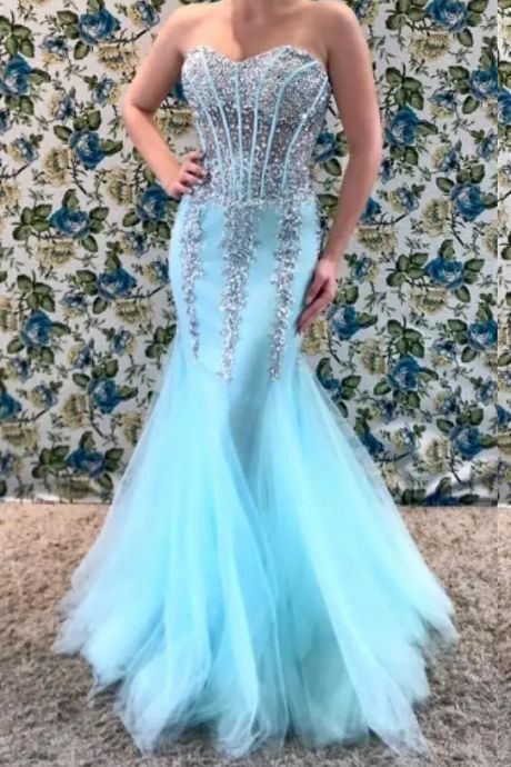 Charming Prom Dress, Elegant Prom Dresses, Long Evening Dress    cg19143