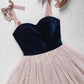 Tulle Princess Simple Prom Dress, A Line Long Formal Evening Dress    cg19170