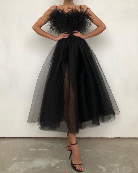 High Neck Ruched Thigh Slit Evening Dress Prom Dresses    cg19295