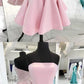 Pink Strapless Backless Homecoming Dresses,A Line Cocktail Dresses  cg1946