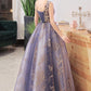 STYLISH V NECK TULLE SEQUINS LONG BALL GOWN PROM DRESS    cg21312