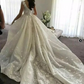 long prom dress Ball Gown Backless Lace Appliques Wedding Dresses Sweetheart Bridal Dresses   cg21576
