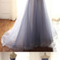 A-Line/Princess Tulle Sweetheart Floor-Length Prom Dresses cg2161