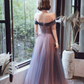 Unique Gradient Sweetheart Long Formal Dress, Off Shoulder Eevning Dress Prom Dress   cg21864