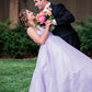 Princess A-line Lavender Long Prom Dress with Lace Up Back      cg22367