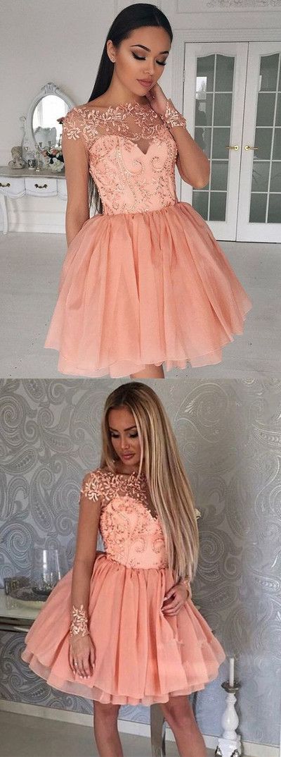 homecoming dresses short,beaded homecoming dresses,coral homecoming dresses cg225