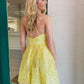 YELLOW HOMECOMING DRESS     cg23039