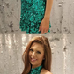 Sheath High Neck Sleeveless Sequined Short Cheap Homecoming Dresses cg2323