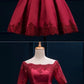 burgundy homecoming dresses with sleeves  cg2357