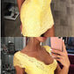 yellow lace homecoming dresses,bodycon homecoming dresses cg2372