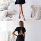 Black Homecoming Dress,Round Neck Homecoming Dress,Sheath Homecoming Dress, Little Black Dress cg2415