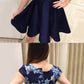 A-Line Deep V-Neck Cap Sleeves Homecoming Dresses With Appliques cg2567