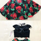 two piece homecoming dress, floral homecoming dress cg2592