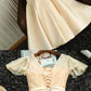 Elegant A-Line Jewel Cap Sleeves Short Homecoming Dress With Lace  cg2895