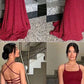 Charming Open Back Mermaid Evening Dress, Sexy Burgundy Long Prom Dress, Women Dress cg3047
