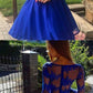 long sleeves lace dresses short,short royal blue homecoming dresses cg314