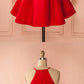 Short Straps Red Dresses,Cheap Homecoming Dress for Girl cg326