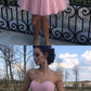 cute short pink homecoming dress, sweetheart short homecoming dress ,homecoming dress party dress cg350