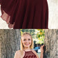 Two Piece Short Homecoming Dress, Burgundy Homecoming Dress cg378