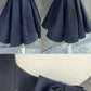 Simple Dark Navy Homecoming Dress with Bowknot Open Back Cocktail Dress cg3905